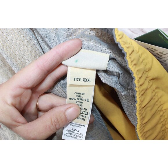 LL Bean Classic Supplex Sport Shorts 8" Nectar Size XXXL - Picture 10 of 11